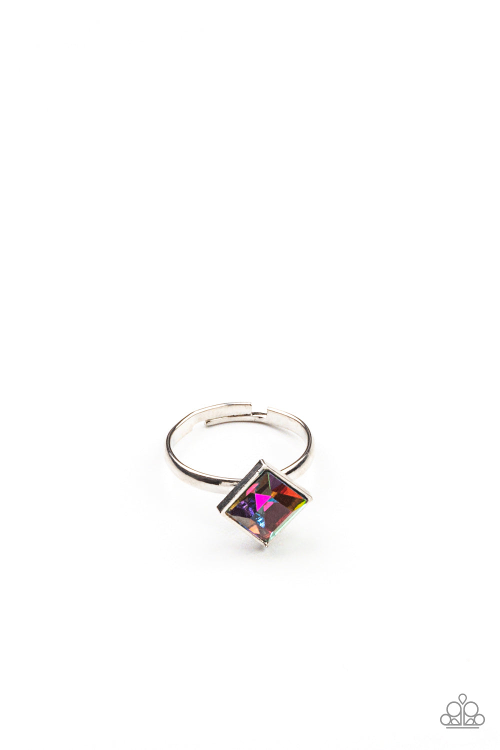 Starlet Shimmer Square Cut Rhinestone Ring