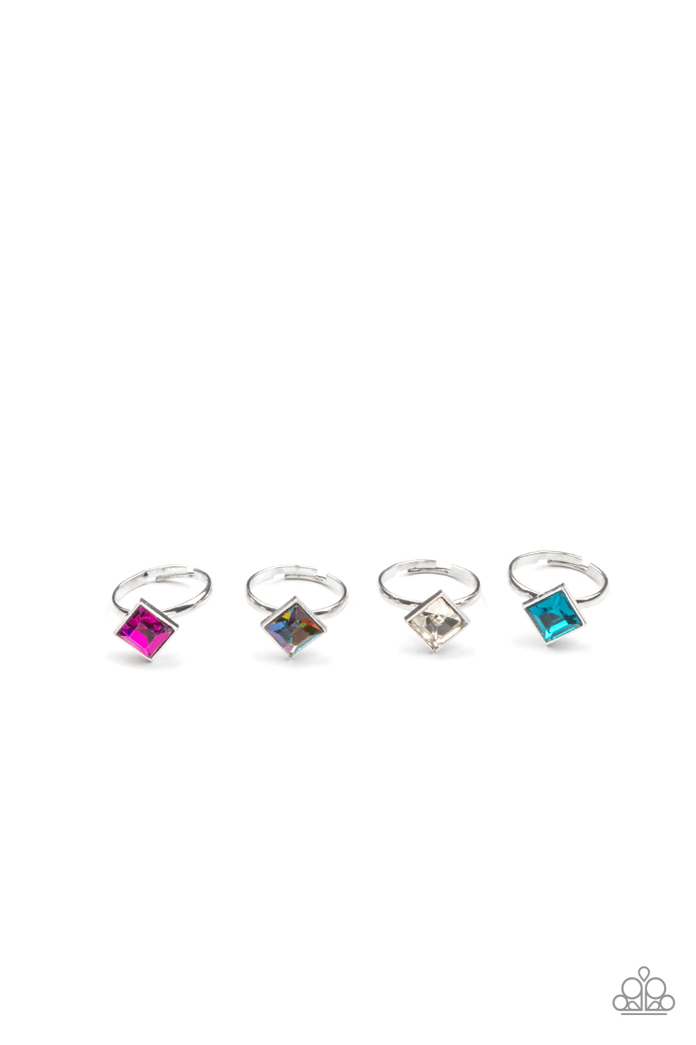 Starlet Shimmer Square Cut Rhinestone Ring
