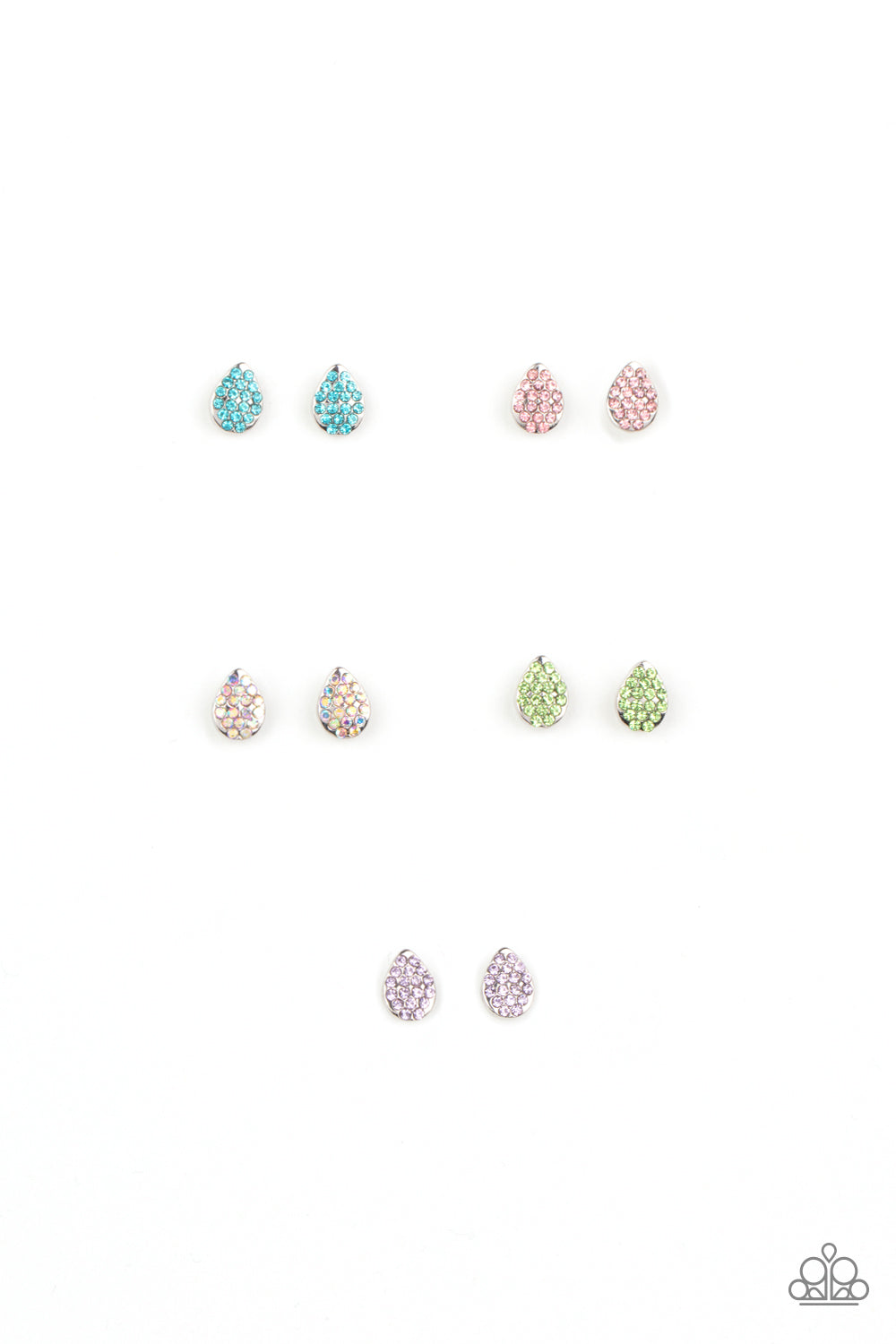 Starlet Shimmer Rhinestone Easter Egg Earring