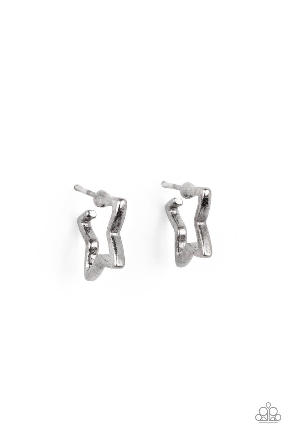 Starlet Shimmer Star Hoop Earring