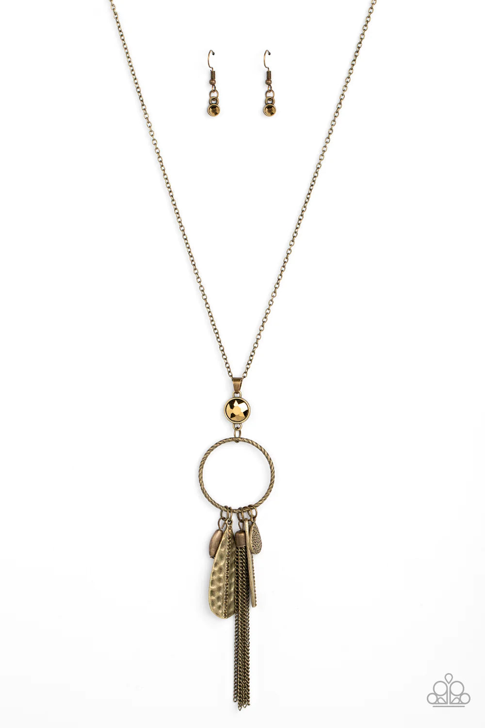Tastefully Tasseled - Brass