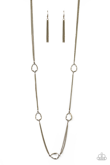 Teardrop Timelessness - Brass