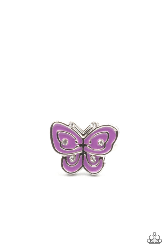 Starlet Shimmer Butterfly Ring