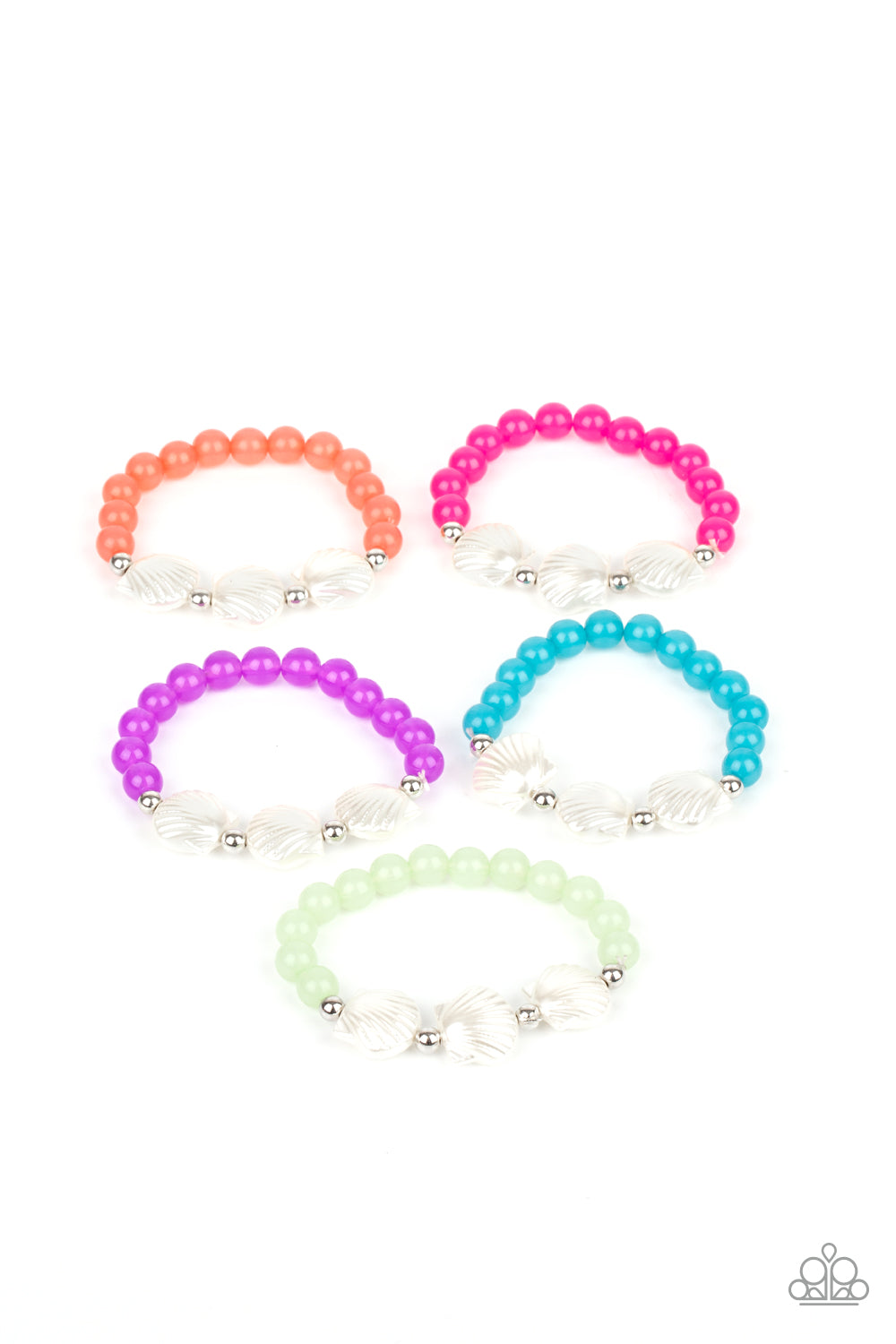 Starlet Shimmer Seashell Stretch Bracelet