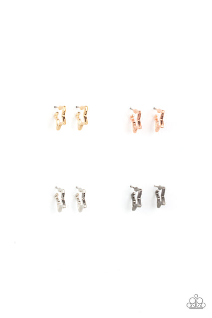 Starlet Shimmer Star Hoop Earring