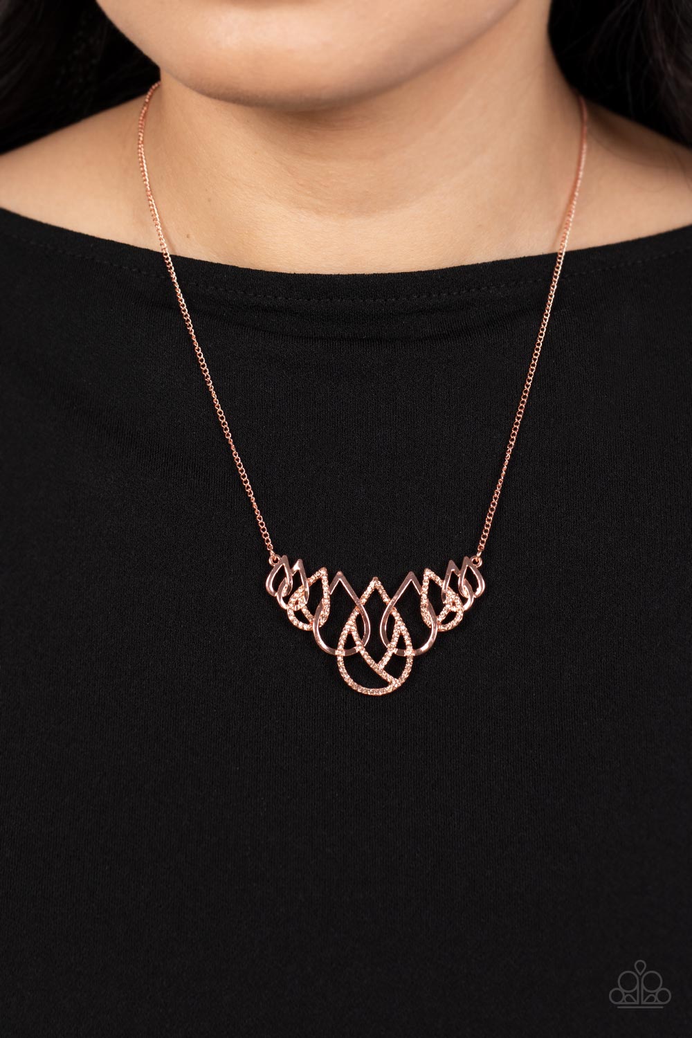 Thunderstruck Teardrops - Shiny Copper
