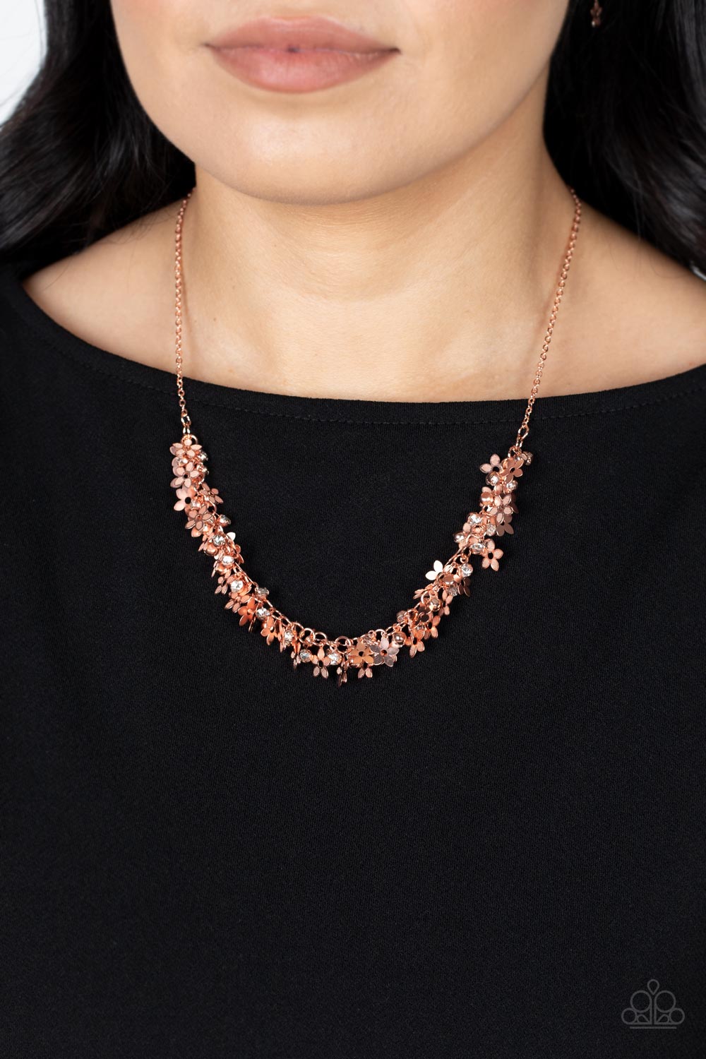 Fearlessly Floral - Shiny Copper