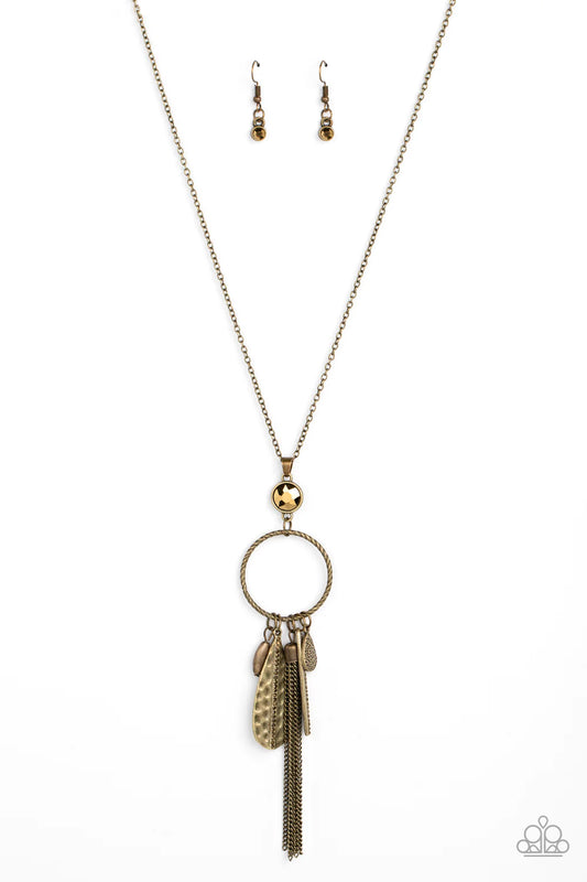 Tastefully Tasseled - Brass