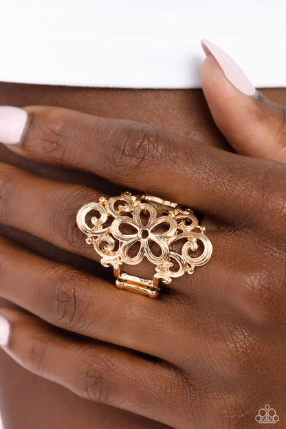 Fantastically Floral - Gold